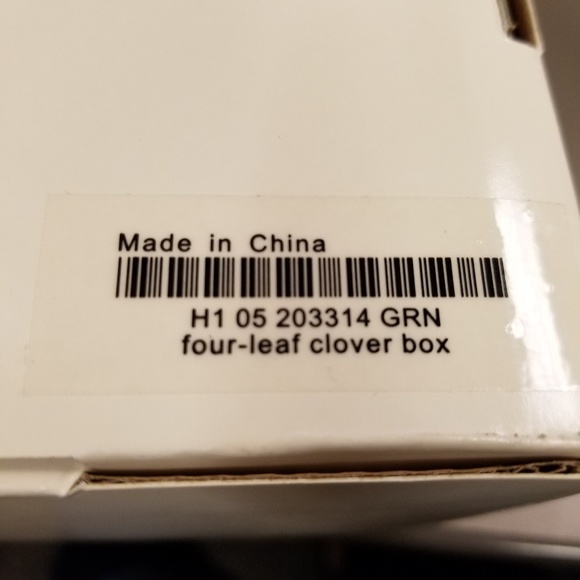 ☘Four leaf clover trinket box - Red Envelope - Picture 3 of 6